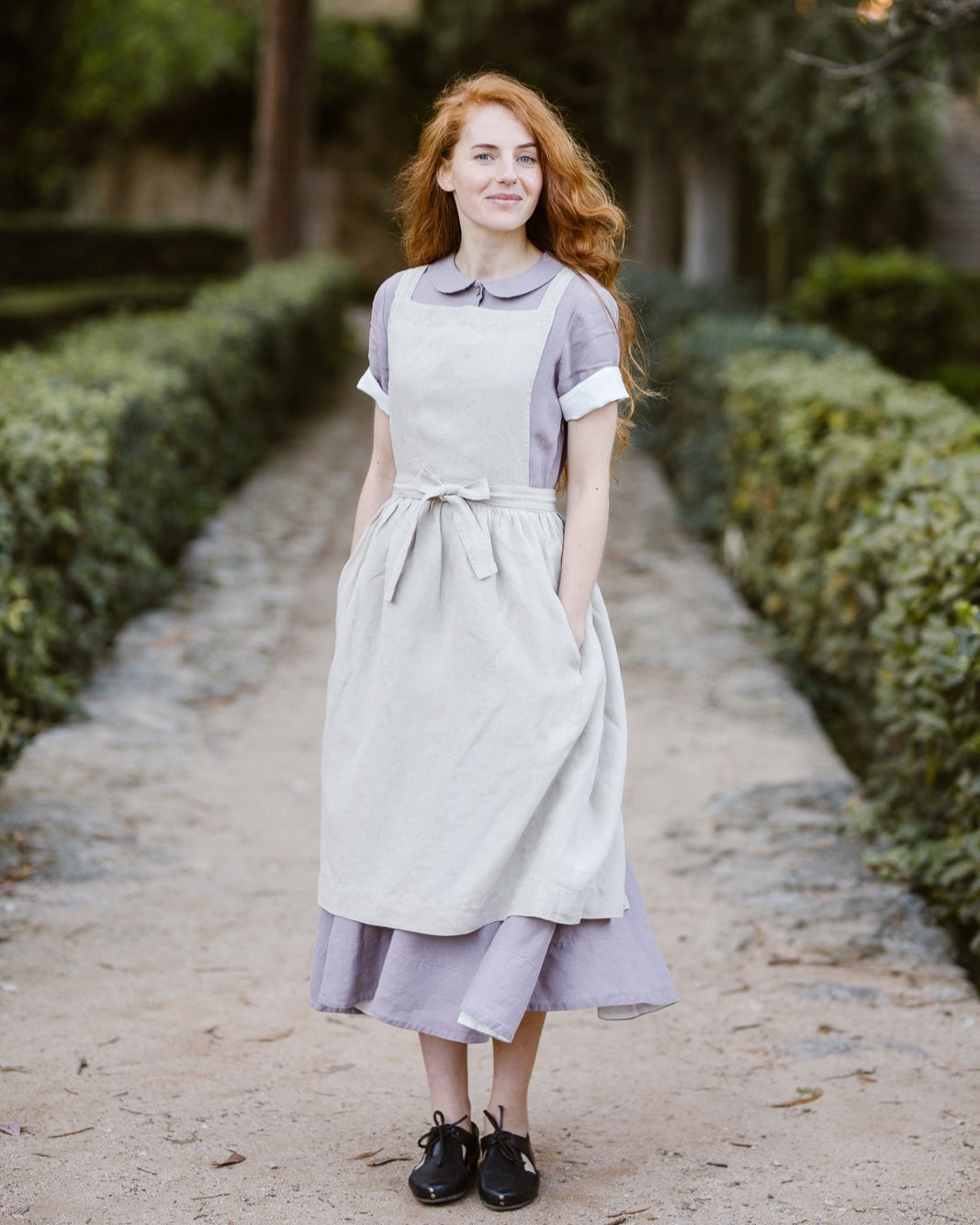 Apron Linen Dress