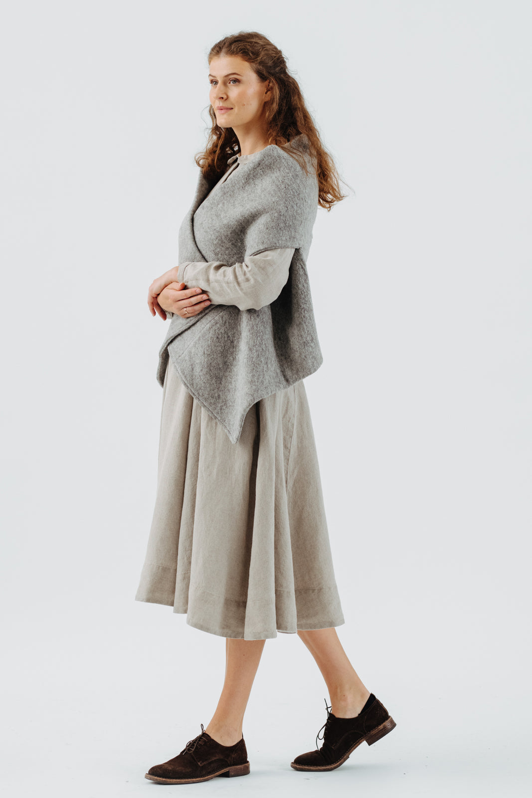 Tilda Shawl, Wool#color_light-grey