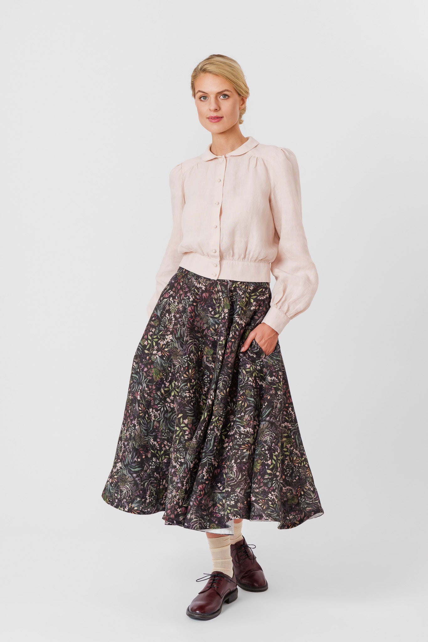 Classic Skirt, Venice Floral