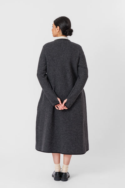 Classic Coat, Wool, Charcoal Grey#color_charcoal-grey