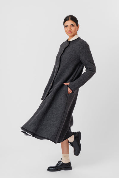 Classic Coat, Wool, Charcoal Grey#color_charcoal-grey