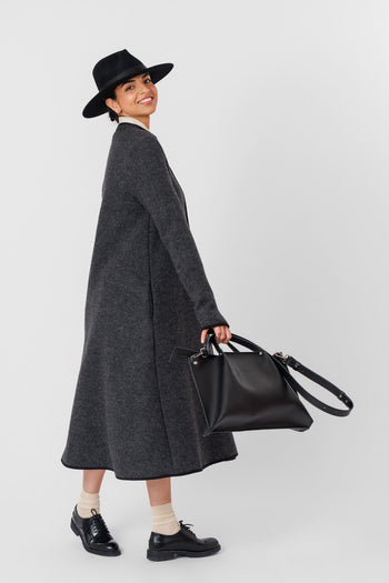 Classic Coat, Wool, Charcoal Grey#color_charcoal-grey