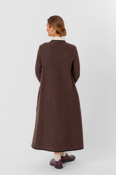 Classic Coat, Wool, Espresso Brown#color_espresso-brown