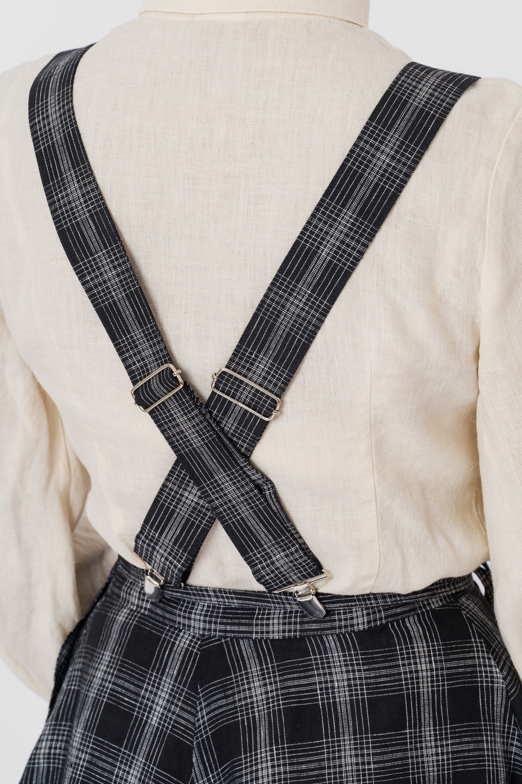 Suspenders, Black Tartan