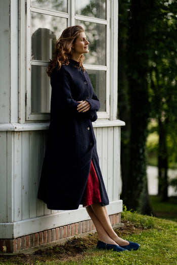 Classic Coat, Virgin Wool, Night Navy
#color_night-navy