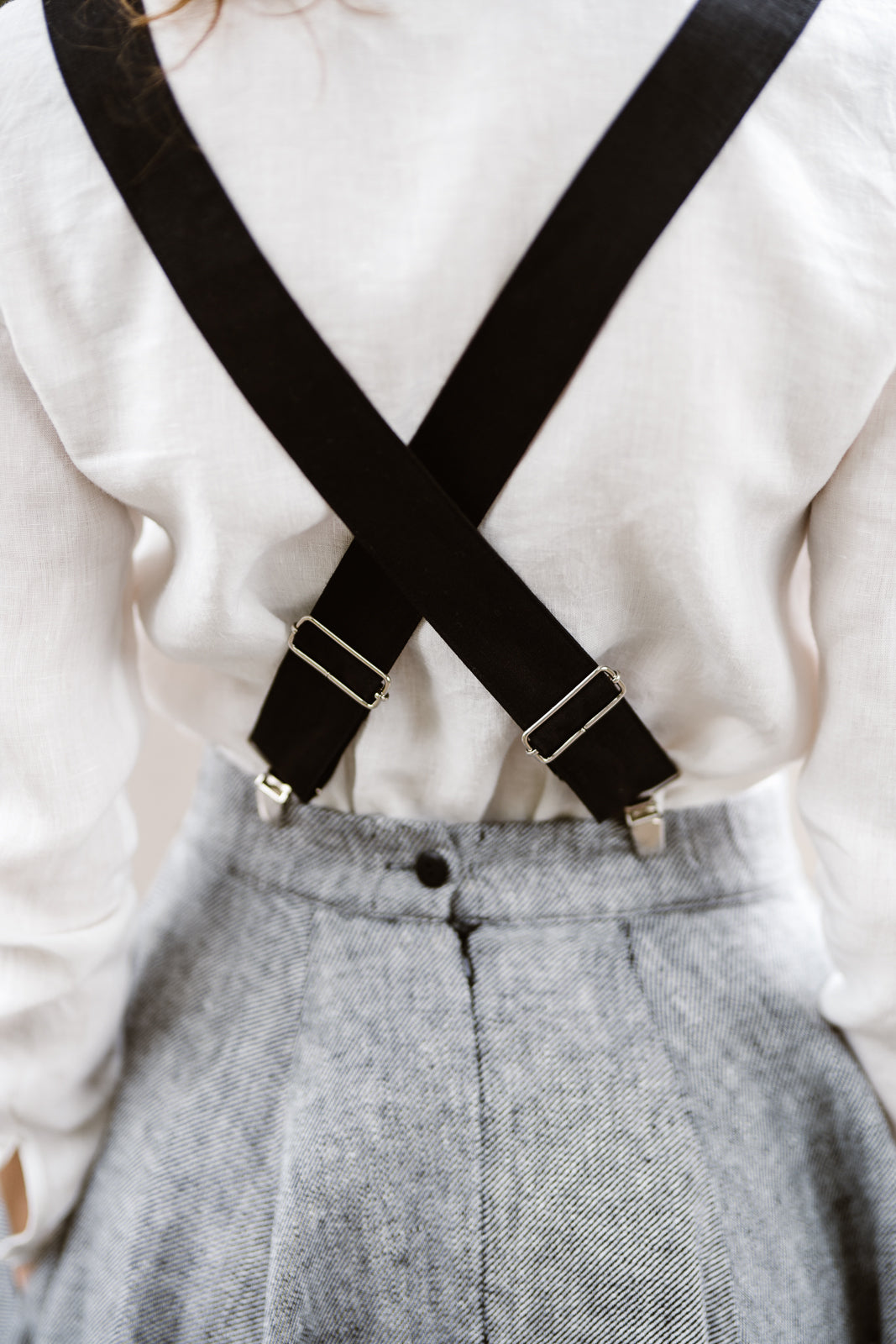 Suspenders, Linen#color_black-pansy