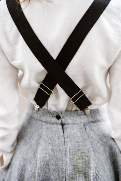 Suspenders, Black Pansy