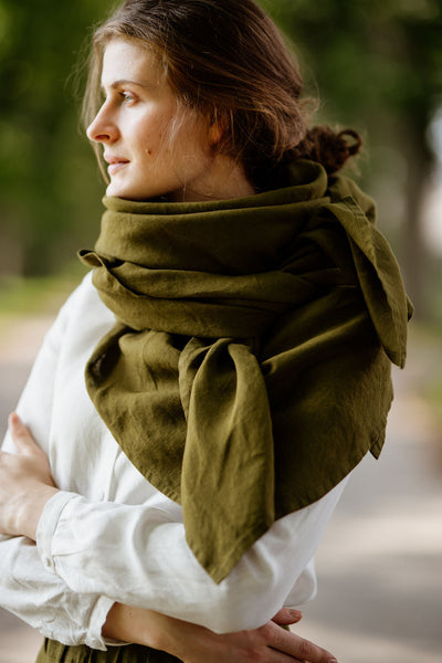 Palisandra Scarf, Rosemary Green