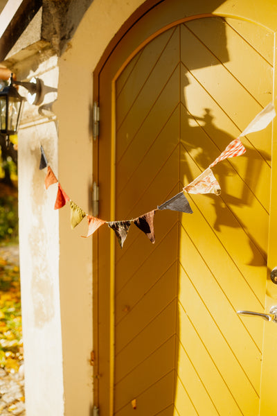 Reusable Garland, Set Of 12 Triangle Pieces