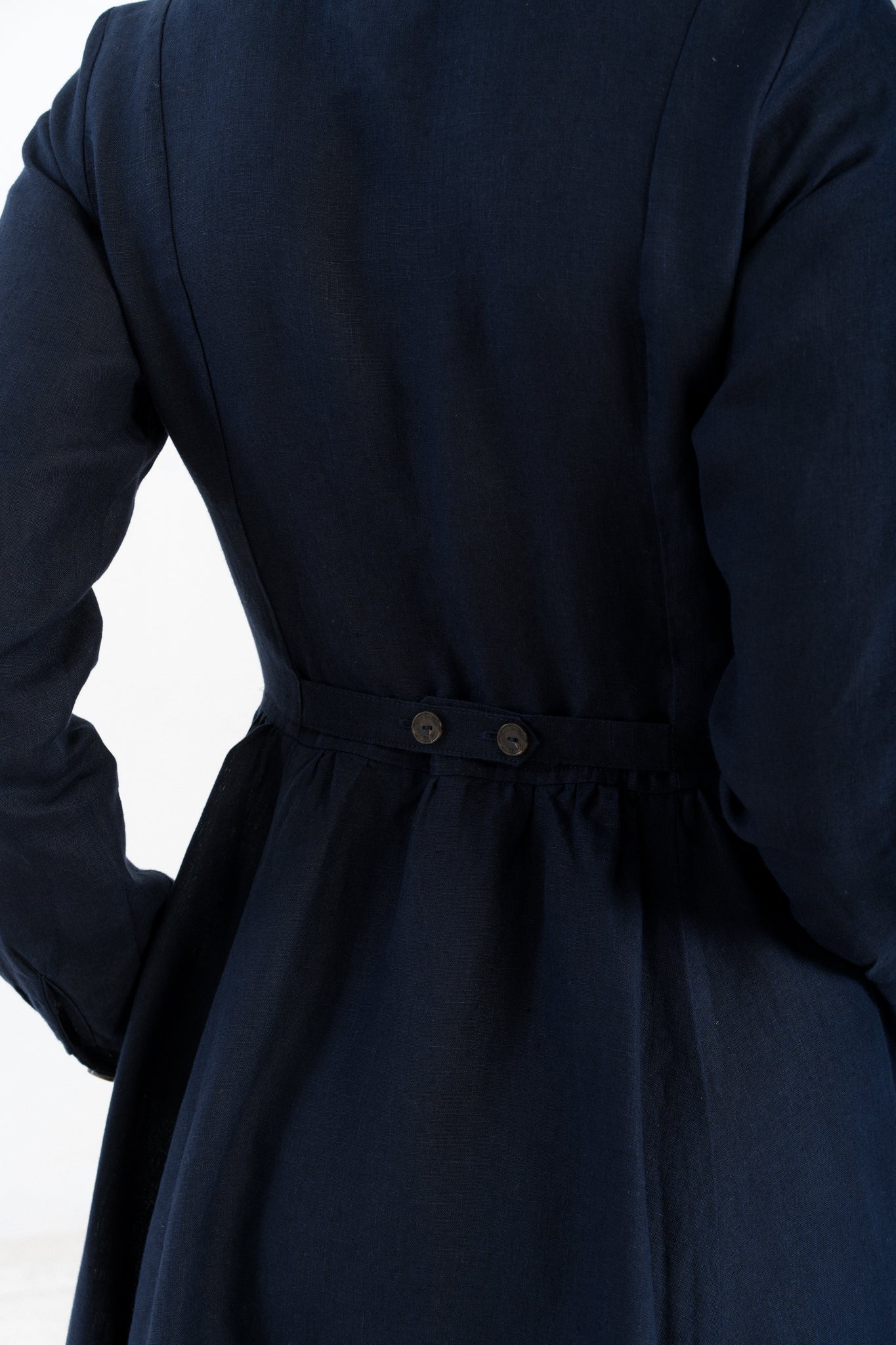 Enola Dress, Long Sleeve, Night Navy
#color_night-navy