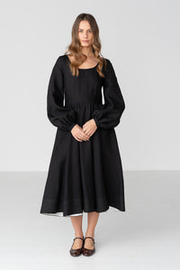 Carmen Kleid, Langarm