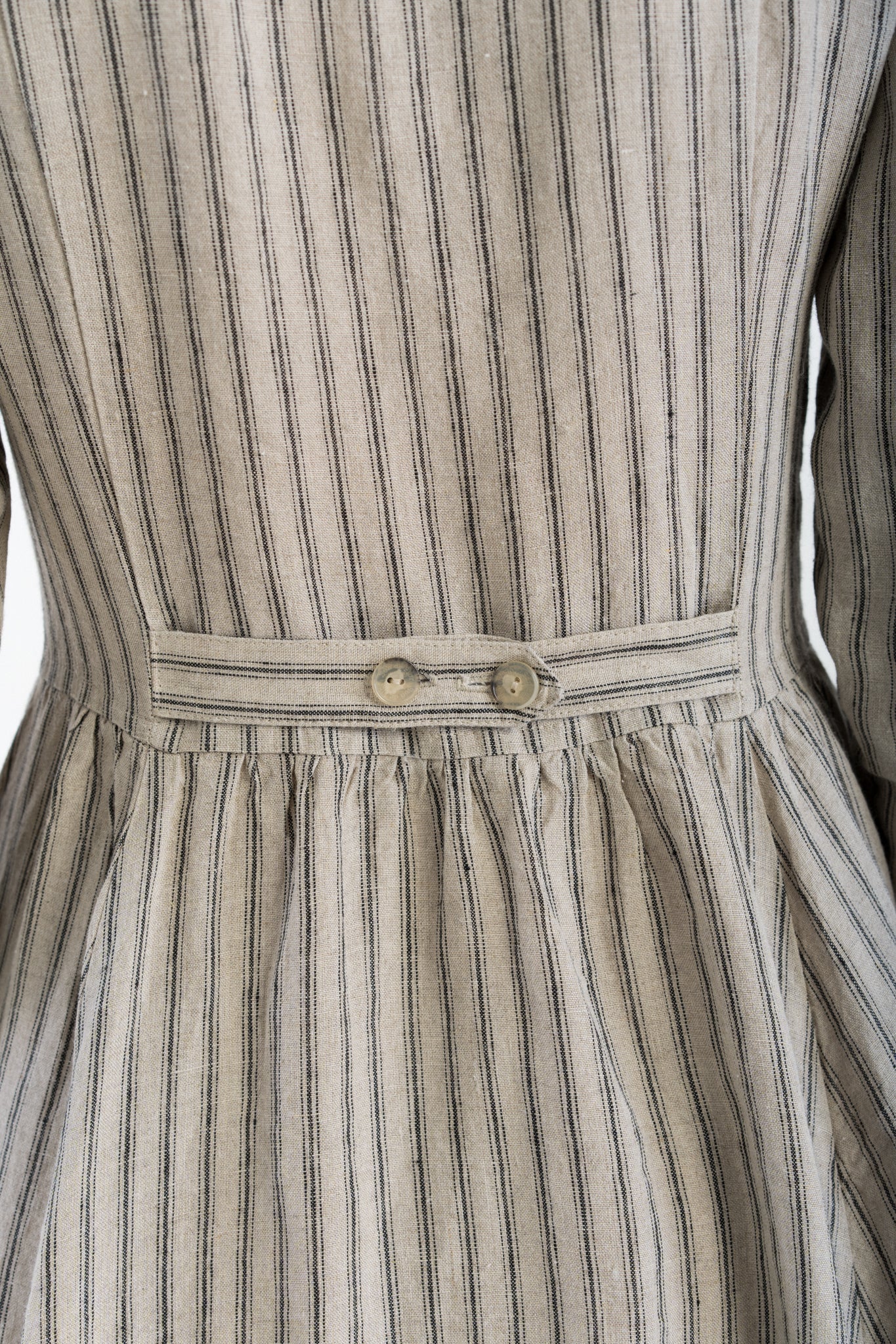 Enola Dress, Long Sleeve, Natural Stripes
#color_natural-stripe