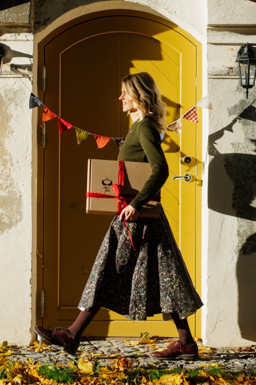 Classic Skirt, Patterned