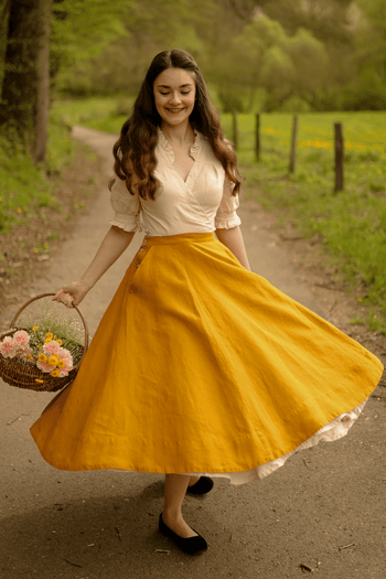 Knightley Skirt, Marigold
