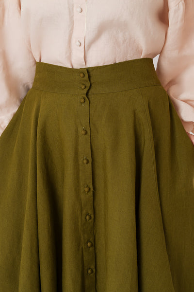 Evelyn Skirt
#color_rosemary-green