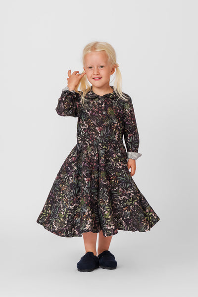 Mini Me Classic Dress, Long Sleeve, Venice Floral#color_venice-floral