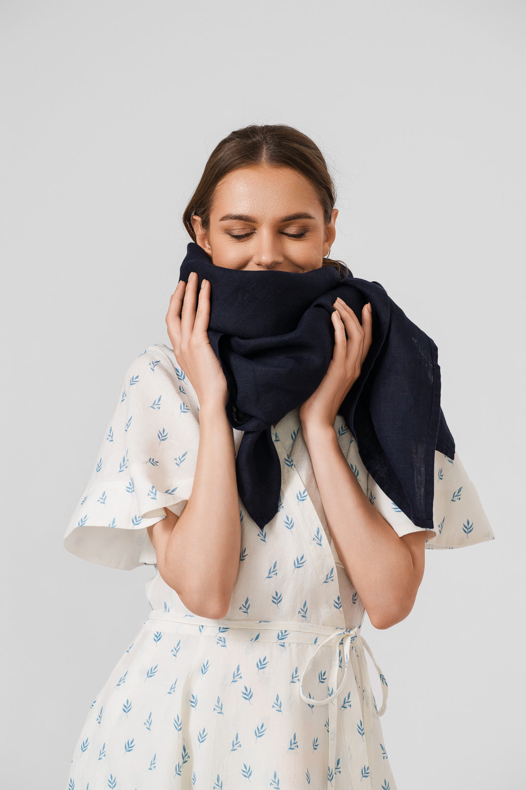 Palisandra Scarf, Night Navy