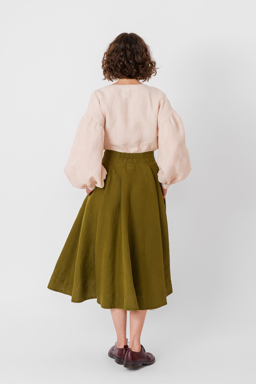 Evelyn Skirt
#color_rosemary-green