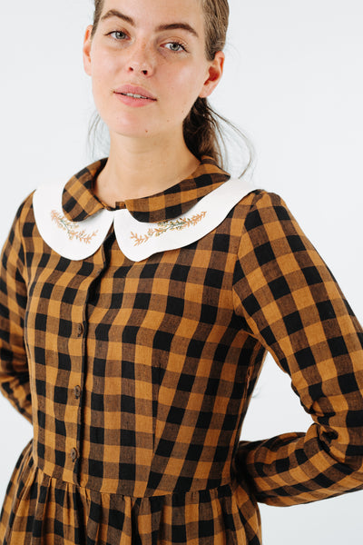 Peter Pan Collar, Embroidery#color_golden-fields