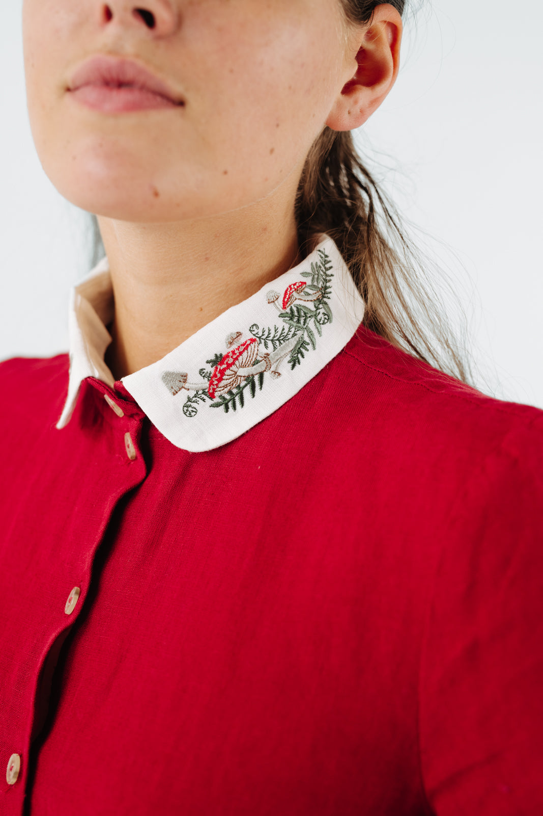 Sophie Collar, Embroidery#color_wildwood
