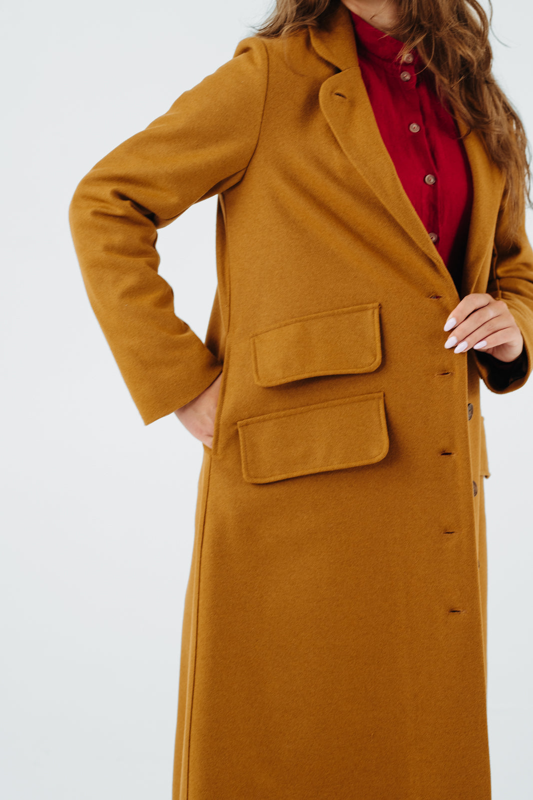 Claudia Coat, Wool#color_warm-brown