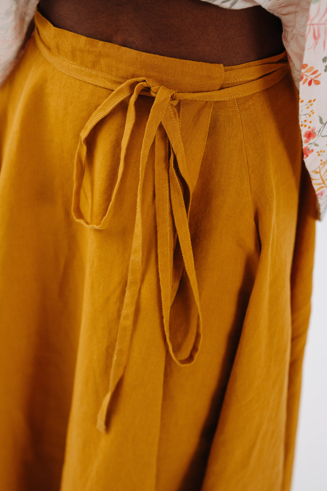 Wrap Skirt, Marigold#color_marigold