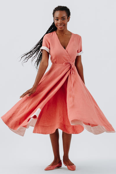 Rosa Wrap Dress – Cocopiña