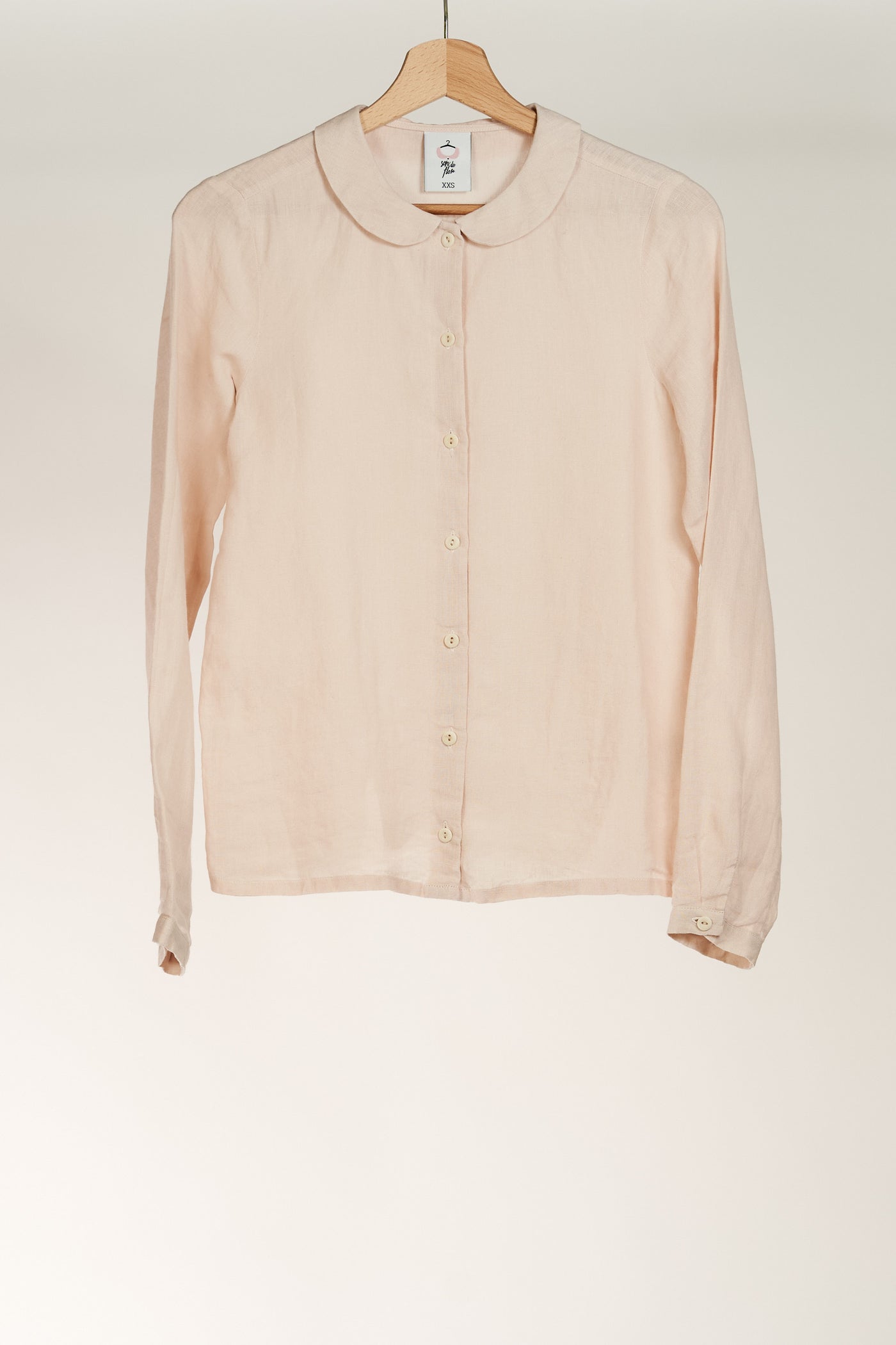 Classic Shirt, Seashell White, Long Sleeve