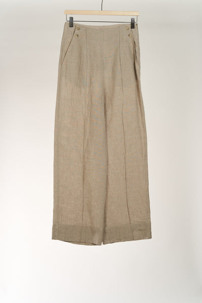 Natural Linen Stella Trousers