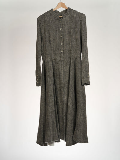 Grey Moon, Twill Linen, Victorian Coat