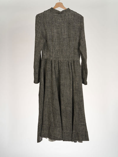 Grey Moon, Twill Linen, Victorian Coat