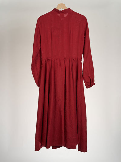 Red Poppy, Elisa Dress, Long Sleeve