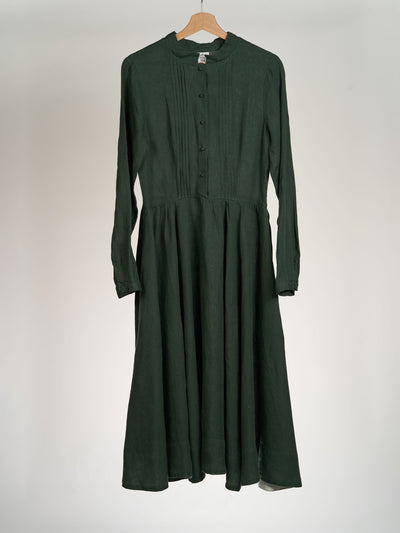 Evergreen, Elisa Dress, Long Sleeve