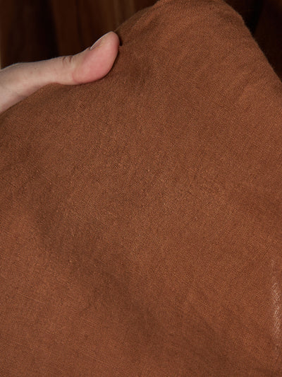 Warm Brown Darcy Dress, Long Sleeves