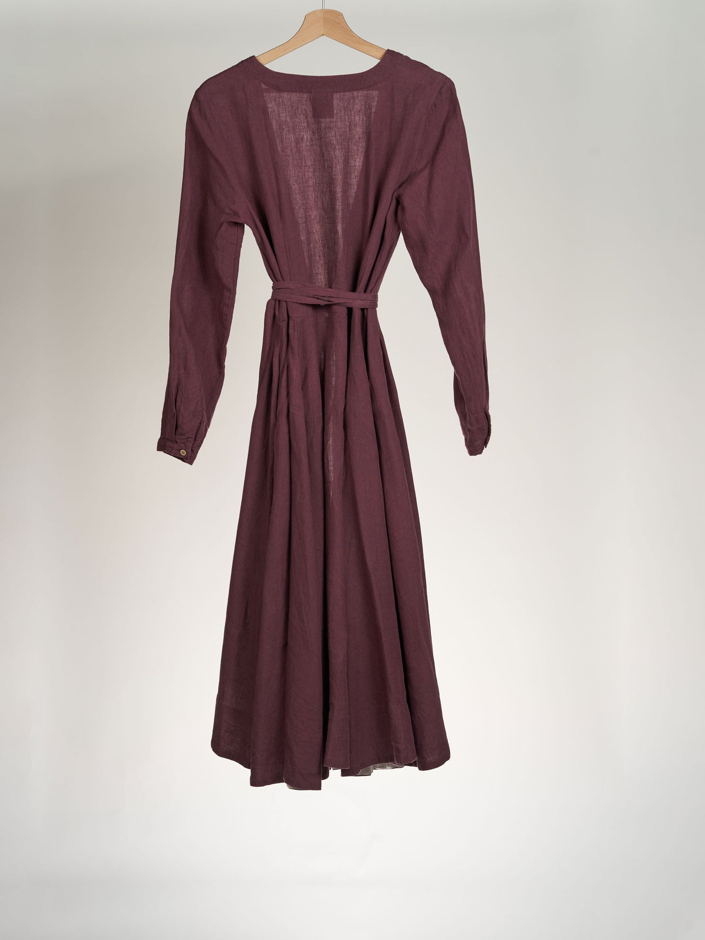 Lilac, Wrap Dress, Long Sleeve