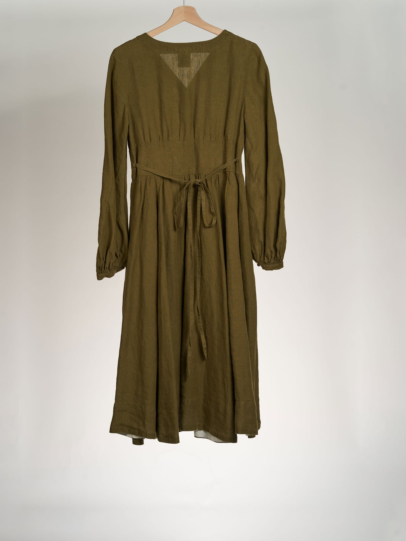 Rosemary Green, Long Sleeve, Diane Dress