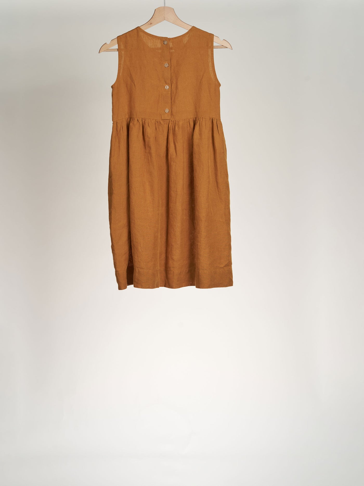 Marigold, Mini Smock Dress, Sleeveless