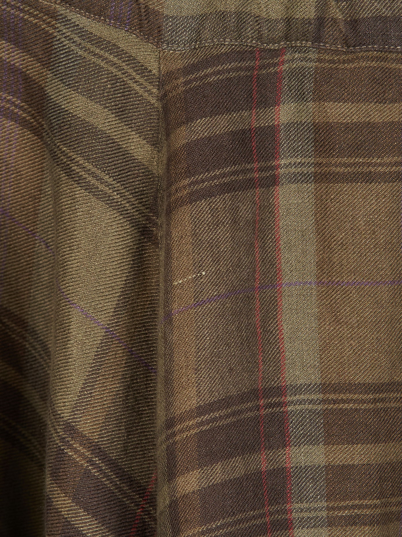 Oak Tartan Classic Skirt, Twill Linen