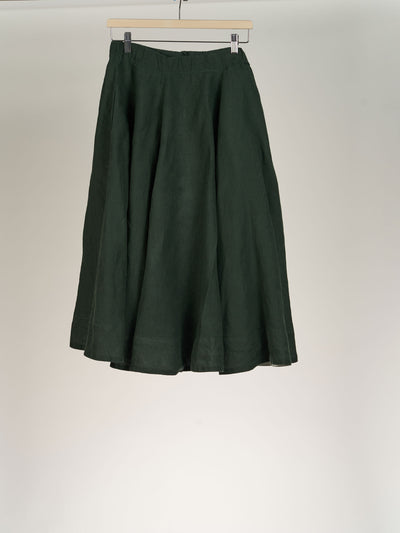 Emerald Green Classic Skirt