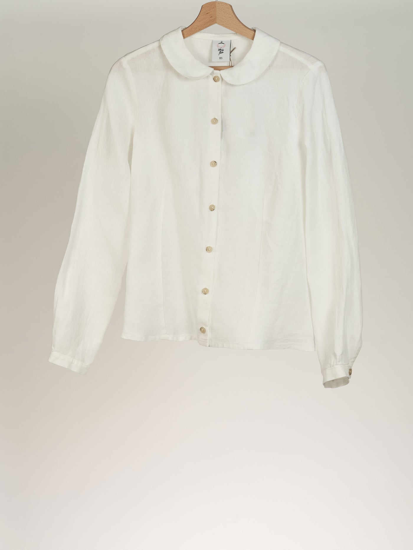 White Magnolia Classic Shirt, Long Sleeves