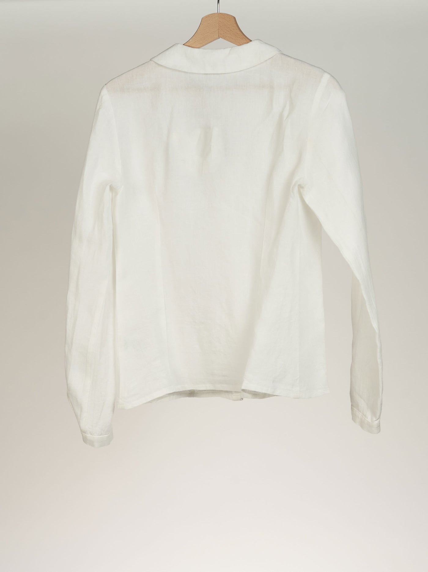 White Magnolia Classic Shirt, Long Sleeves