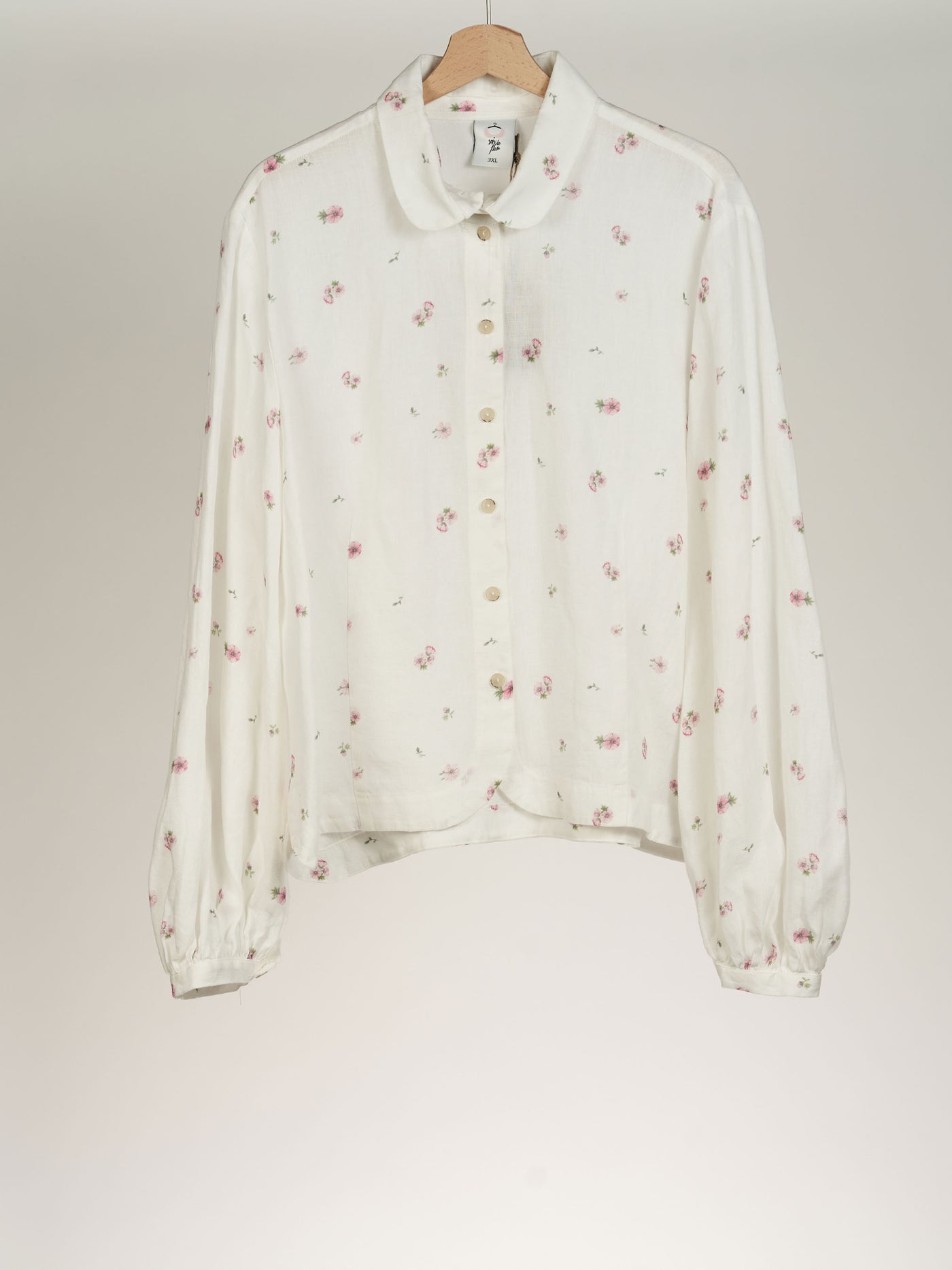 Sophie Shirt, Long Sleeves, Apple Blossom