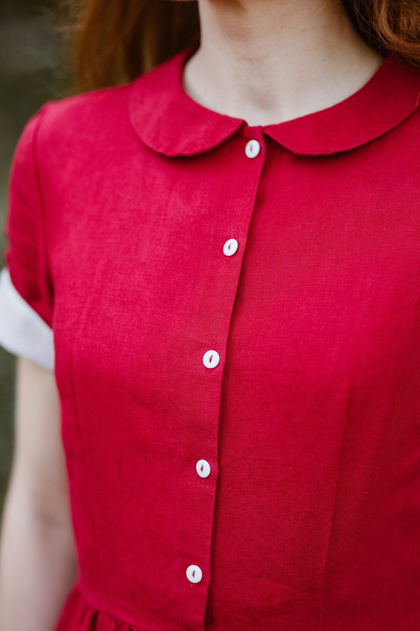 Classic Dress, Short Sleeve#color_red-poppy