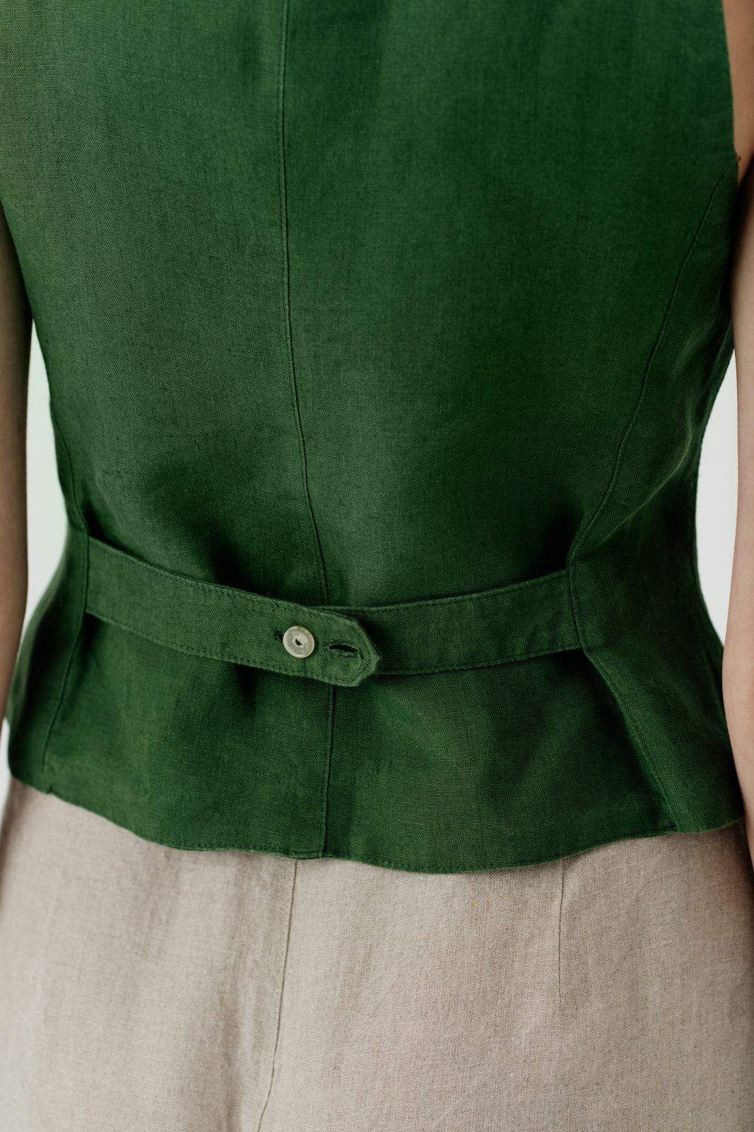 Classic Vest, Emerald Green