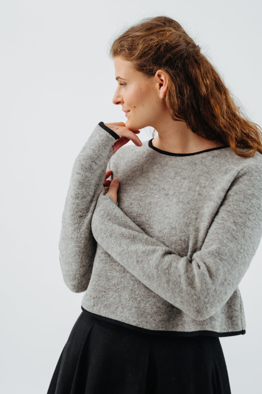 Crop Sweater, Wool#color_light-grey