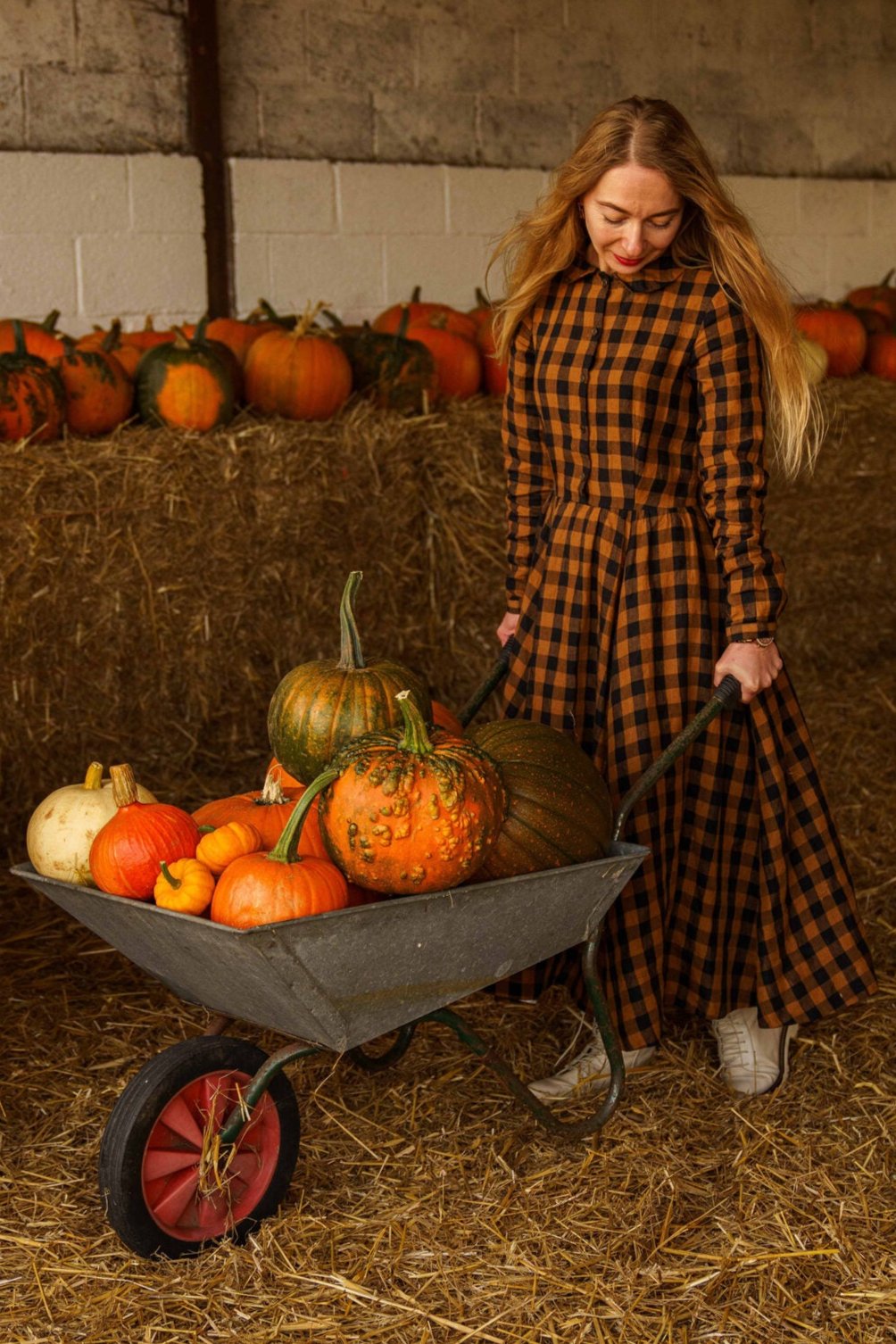 Klassisches Kleid, Lange Ärmel