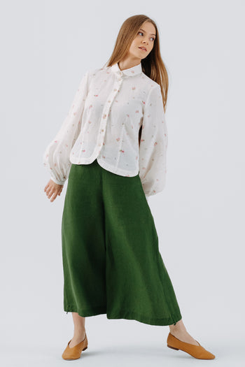 Fitted Sophie Shirt, Apple Blossom