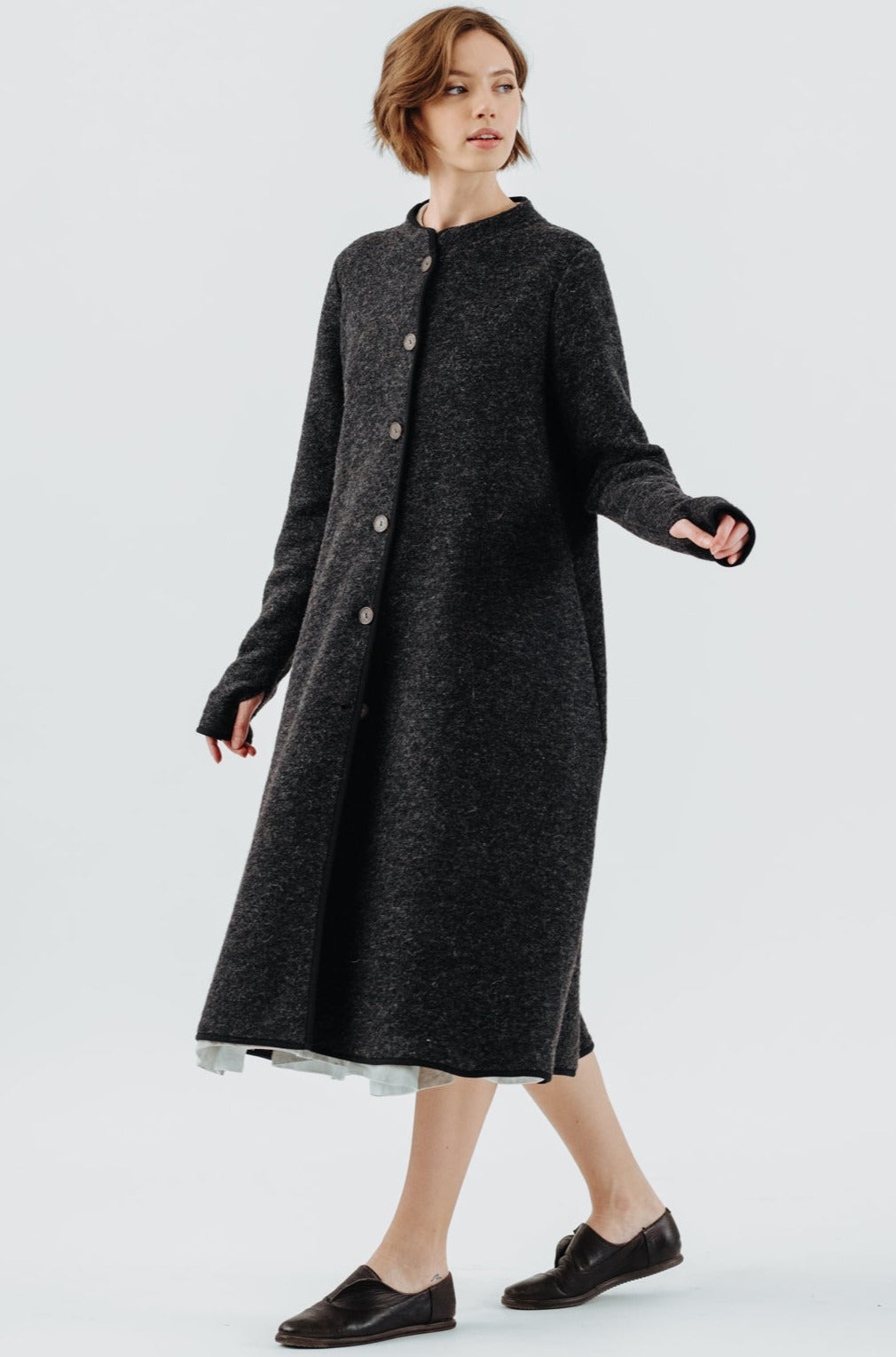 Classic Coat, Wool#color_dark-grey