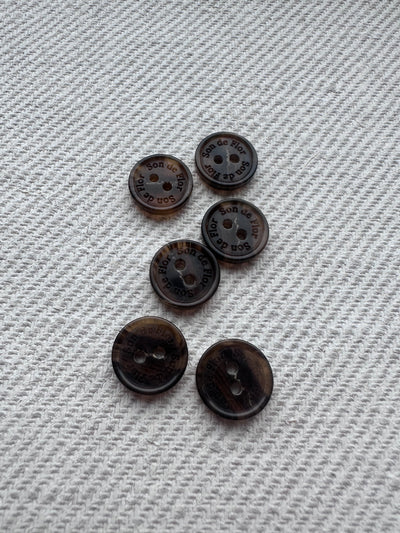 Buttons for Repairs, Set of 2