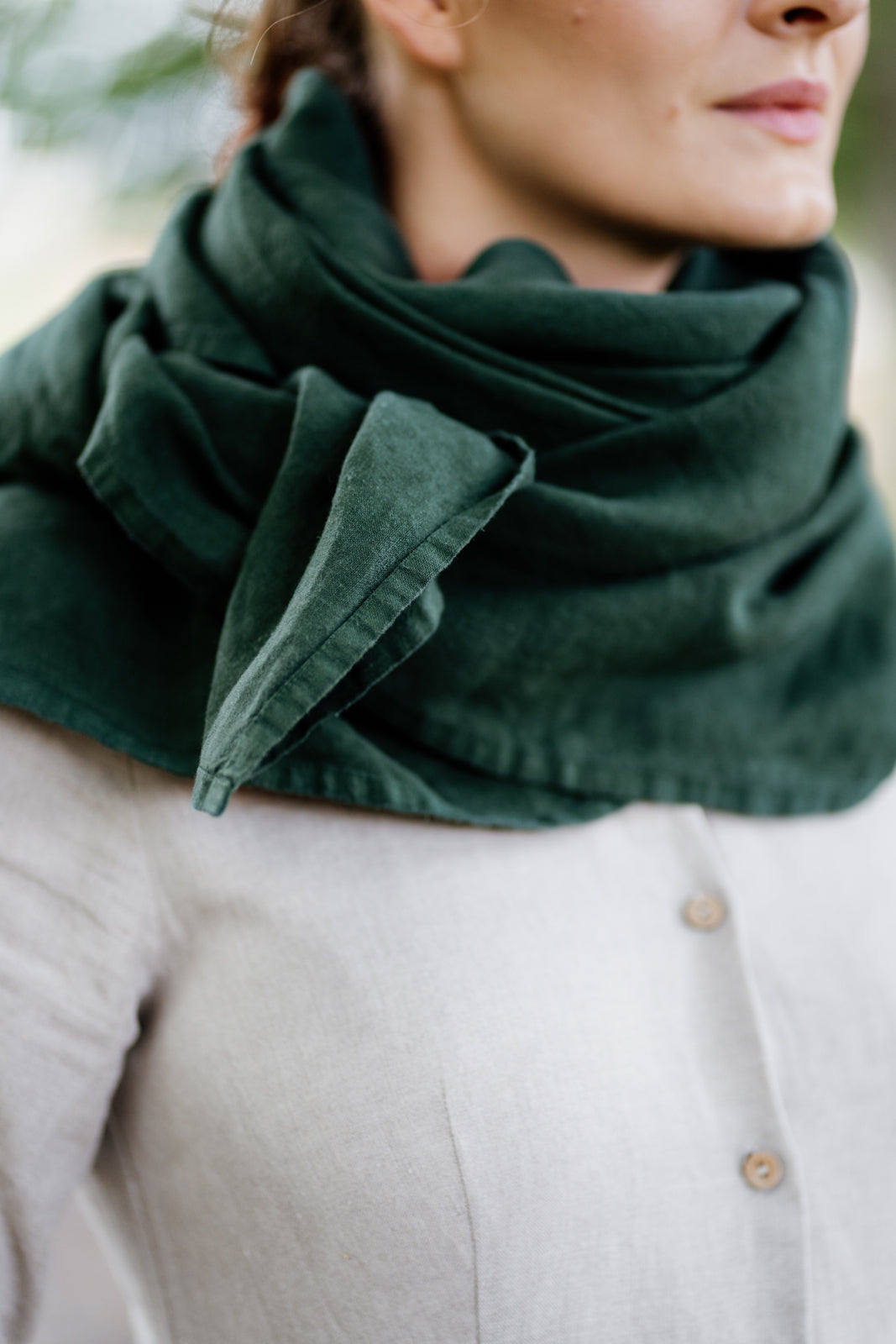 Palisandra Scarf, Evergreen#color_evergreen